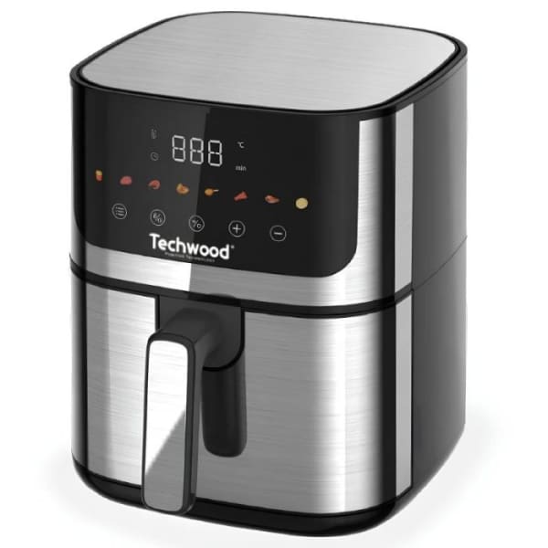 Friteuse Sans Huile TECHWOOD 5L Noir & Silver (TFR-514SHD) Friteuse Sans Huile TECHWOOD 5L Noir & Silver (TFR-514SHD)